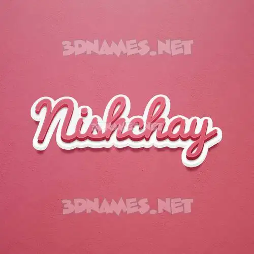 nishchay in Red Scribble style - 3D name wallpaper nishchay in Red Scribble style - 3D name wallpaper