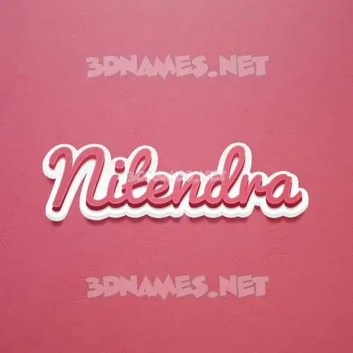 nitendra in Red Scribble style - 3D name wallpaper nitendra in Red Scribble style - 3D name wallpaper