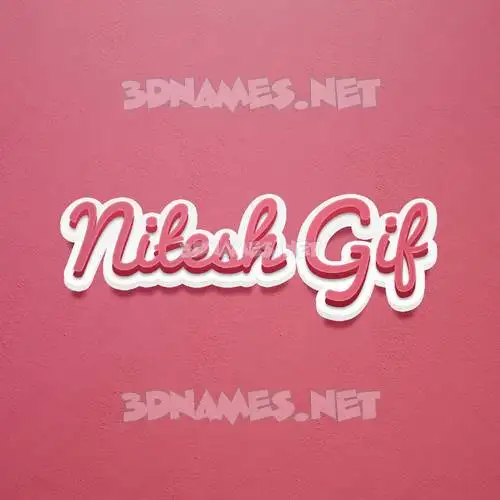 nitesh gif in Red Scribble style - 3D name wallpaper nitesh gif in Red Scribble style - 3D name wallpaper