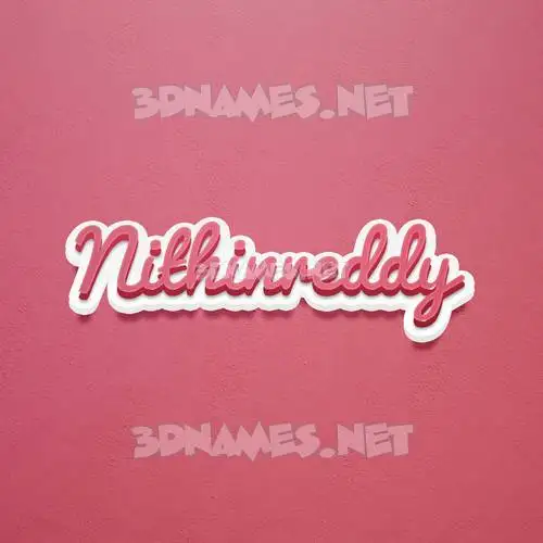 nithinreddy in Red Scribble style - 3D name wallpaper nithinreddy in Red Scribble style - 3D name wallpaper