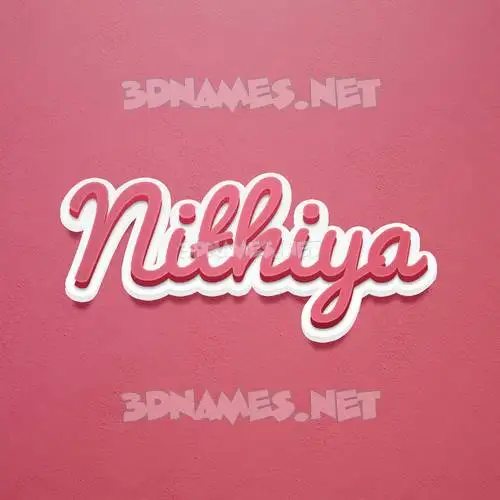 nithiya in Red Scribble style - 3D name wallpaper nithiya in Red Scribble style - 3D name wallpaper