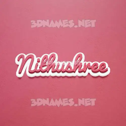 nithushree in Red Scribble style - 3D name wallpaper nithushree in Red Scribble style - 3D name wallpaper