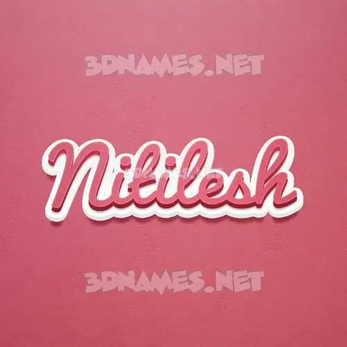nitilesh in Red Scribble style - 3D name wallpaper nitilesh in Red Scribble style - 3D name wallpaper