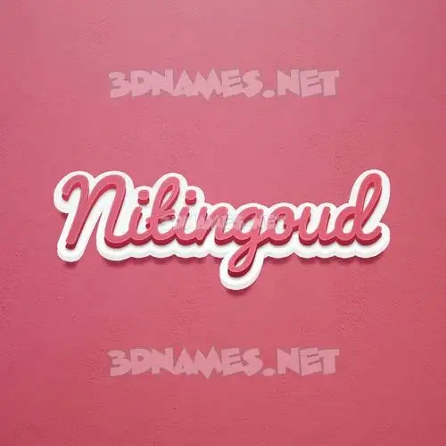 nitingoud in Red Scribble style - 3D name wallpaper nitingoud in Red Scribble style - 3D name wallpaper