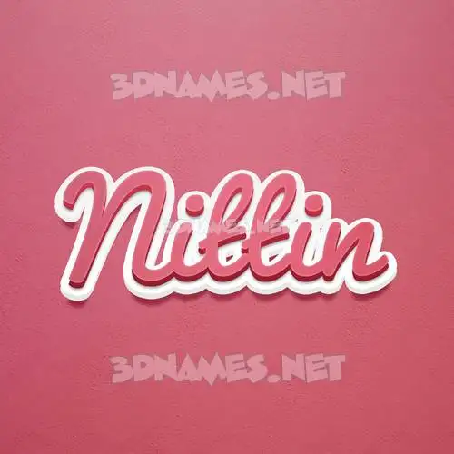 nittin in Red Scribble style - 3D name wallpaper nittin in Red Scribble style - 3D name wallpaper
