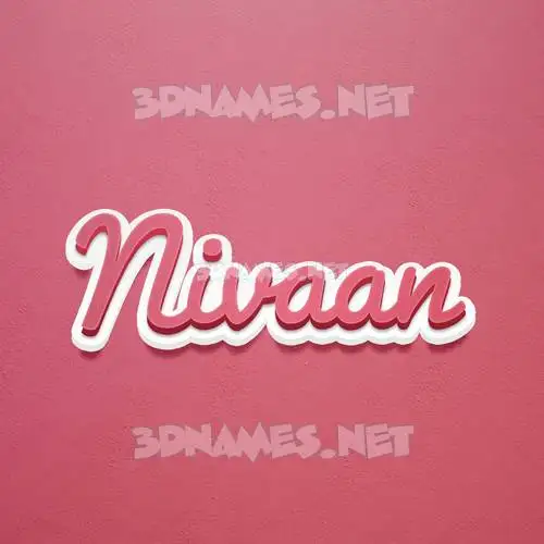 nivaan in Red Scribble style - 3D name wallpaper nivaan in Red Scribble style - 3D name wallpaper