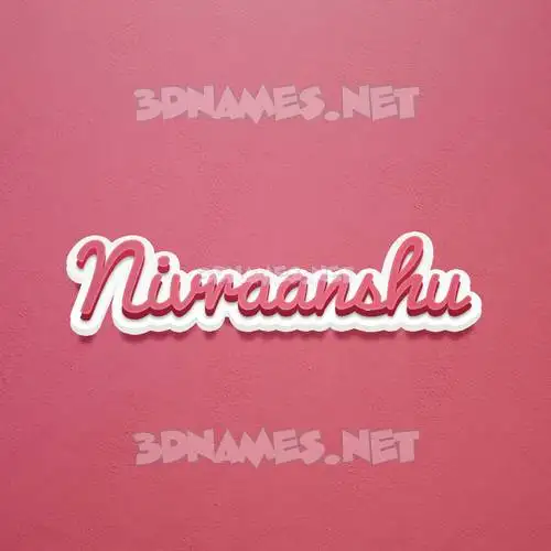 nivraanshu in Red Scribble style - 3D name wallpaper nivraanshu in Red Scribble style - 3D name wallpaper