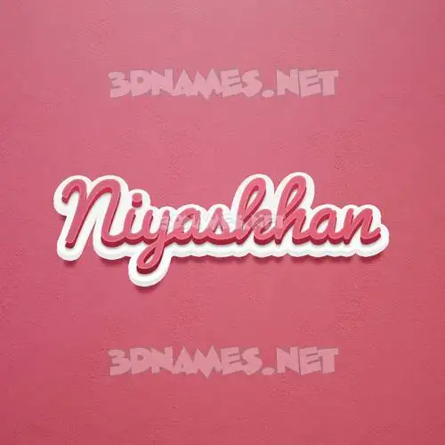 niyaskhan in Red Scribble style - 3D name wallpaper niyaskhan in Red Scribble style - 3D name wallpaper