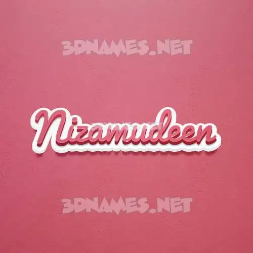 nizamudeen in Red Scribble style - 3D name wallpaper nizamudeen in Red Scribble style - 3D name wallpaper
