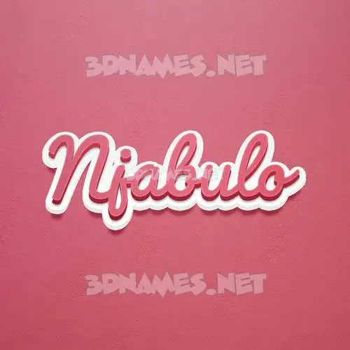 njabulo in Red Scribble style - 3D name wallpaper njabulo in Red Scribble style - 3D name wallpaper