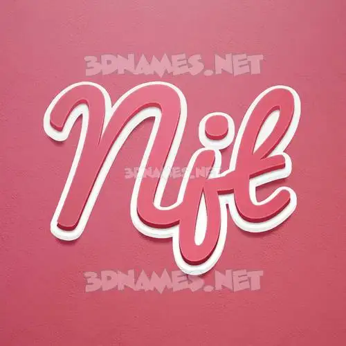 njt in Red Scribble style - 3D name wallpaper njt in Red Scribble style - 3D name wallpaper
