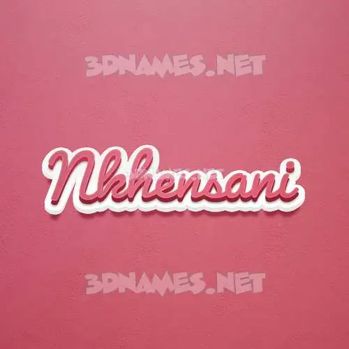 nkhensani in Red Scribble style - 3D name wallpaper nkhensani in Red Scribble style - 3D name wallpaper