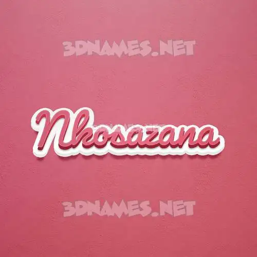 nkosazana in Red Scribble style - 3D name wallpaper nkosazana in Red Scribble style - 3D name wallpaper