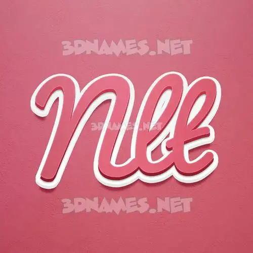 nlt in Red Scribble style - 3D name wallpaper nlt in Red Scribble style - 3D name wallpaper