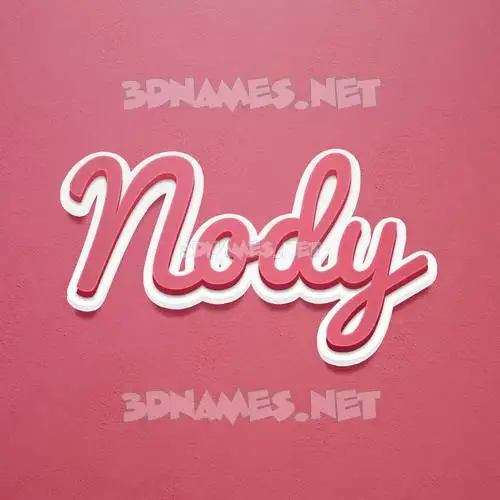 nody in Red Scribble style - 3D name wallpaper nody in Red Scribble style - 3D name wallpaper