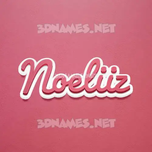 noeliiz in Red Scribble style - 3D name wallpaper noeliiz in Red Scribble style - 3D name wallpaper