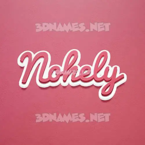 nohely in Red Scribble style - 3D name wallpaper nohely in Red Scribble style - 3D name wallpaper