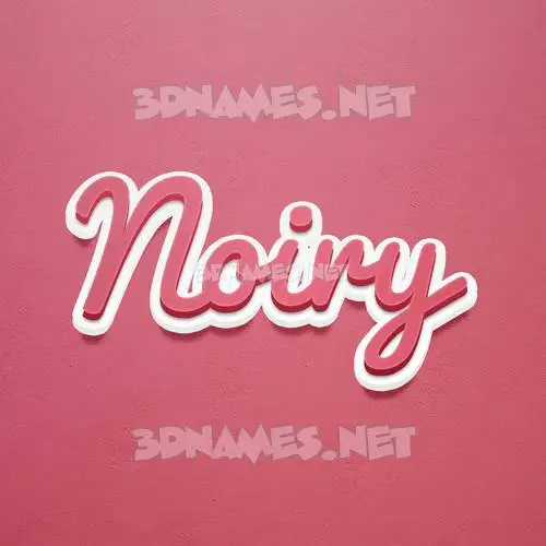 noiry in Red Scribble style - 3D name wallpaper noiry in Red Scribble style - 3D name wallpaper