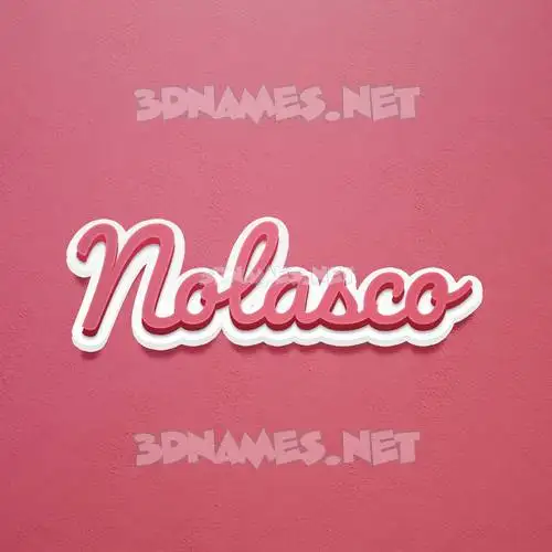 nolasco in Red Scribble style - 3D name wallpaper nolasco in Red Scribble style - 3D name wallpaper