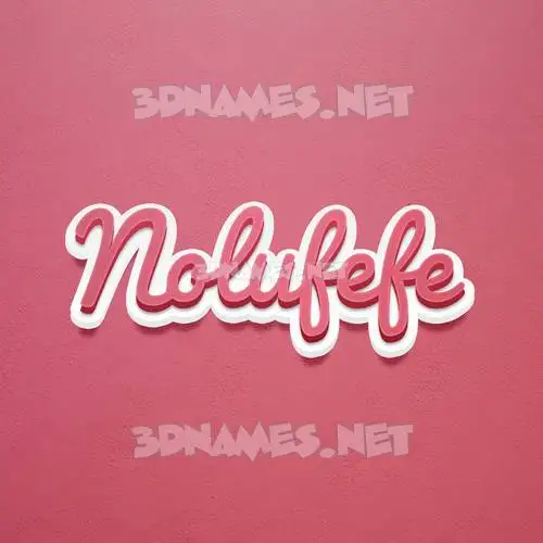 nolufefe in Red Scribble style - 3D name wallpaper nolufefe in Red Scribble style - 3D name wallpaper