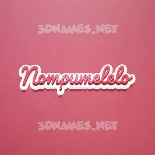 nompumelelo in Red Scribble style - 3D name wallpaper nompumelelo in Red Scribble style - 3D name wallpaper