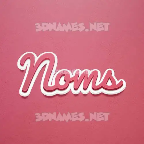 noms in Red Scribble style - 3D name wallpaper noms in Red Scribble style - 3D name wallpaper