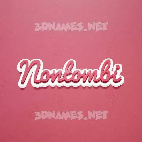 nontombi in Red Scribble style - 3D name wallpaper nontombi in Red Scribble style - 3D name wallpaper