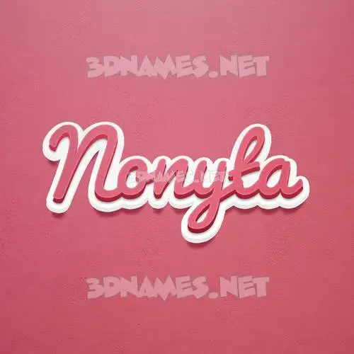 nonyta in Red Scribble style - 3D name wallpaper nonyta in Red Scribble style - 3D name wallpaper