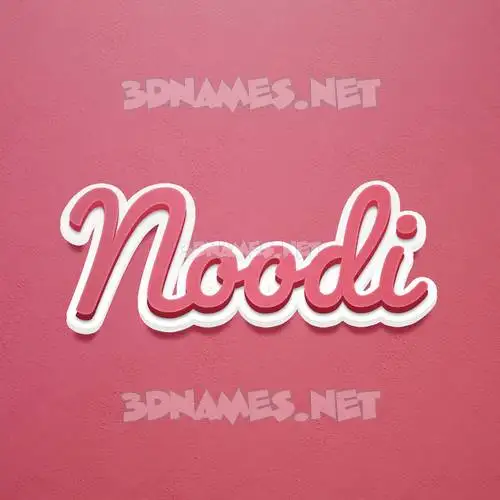 noodi in Red Scribble style - 3D name wallpaper noodi in Red Scribble style - 3D name wallpaper
