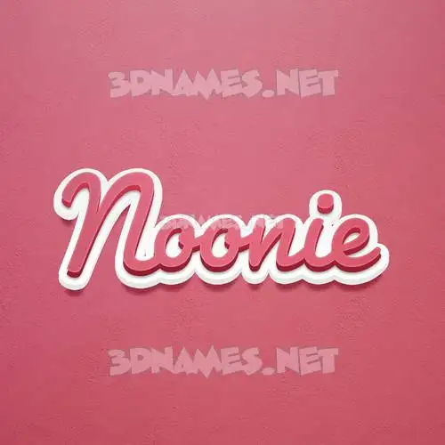 noonie in Red Scribble style - 3D name wallpaper noonie in Red Scribble style - 3D name wallpaper