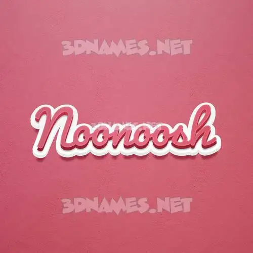 noonoosh in Red Scribble style - 3D name wallpaper noonoosh in Red Scribble style - 3D name wallpaper