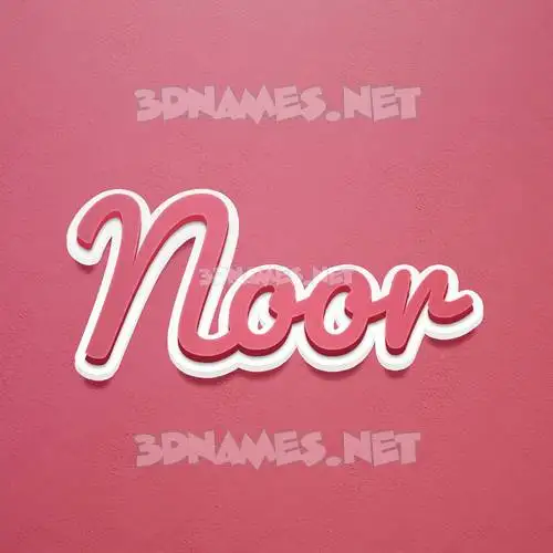 noor in Red Scribble style - 3D name wallpaper noor in Red Scribble style - 3D name wallpaper
