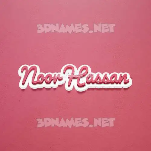 noor hassan in Red Scribble style - 3D name wallpaper noor hassan in Red Scribble style - 3D name wallpaper
