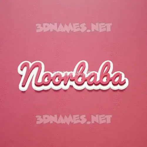 noorbaba in Red Scribble style - 3D name wallpaper noorbaba in Red Scribble style - 3D name wallpaper