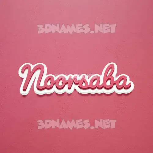 noorsaba in Red Scribble style - 3D name wallpaper noorsaba in Red Scribble style - 3D name wallpaper