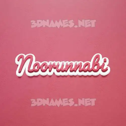noorunnabi in Red Scribble style - 3D name wallpaper noorunnabi in Red Scribble style - 3D name wallpaper