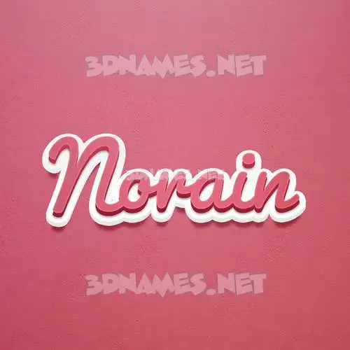 norain in Red Scribble style - 3D name wallpaper norain in Red Scribble style - 3D name wallpaper