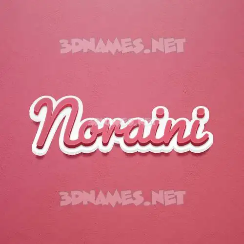 noraini in Red Scribble style - 3D name wallpaper noraini in Red Scribble style - 3D name wallpaper