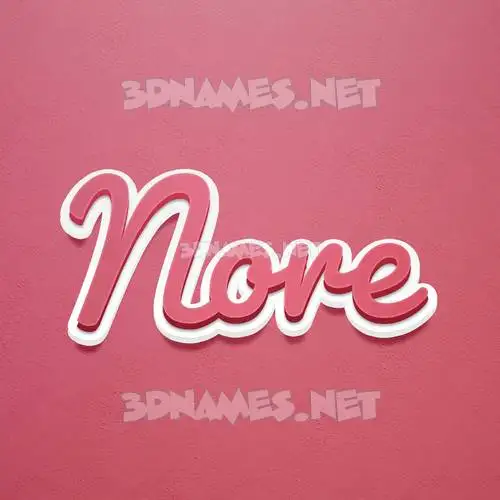 nore in Red Scribble style - 3D name wallpaper nore in Red Scribble style - 3D name wallpaper