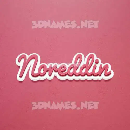 noreddin in Red Scribble style - 3D name wallpaper noreddin in Red Scribble style - 3D name wallpaper