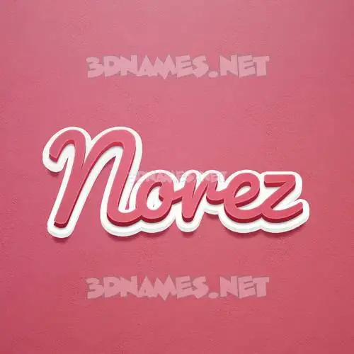 norez in Red Scribble style - 3D name wallpaper norez in Red Scribble style - 3D name wallpaper