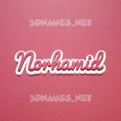 norhamid in Red Scribble style - 3D name wallpaper norhamid in Red Scribble style - 3D name wallpaper