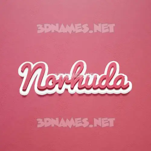 norhuda in Red Scribble style - 3D name wallpaper norhuda in Red Scribble style - 3D name wallpaper