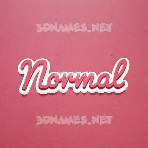 normal in Red Scribble style - 3D name wallpaper normal in Red Scribble style - 3D name wallpaper