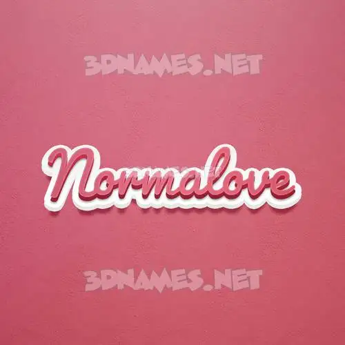normalove in Red Scribble style - 3D name wallpaper normalove in Red Scribble style - 3D name wallpaper