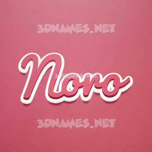 noro in Red Scribble style - 3D name wallpaper noro in Red Scribble style - 3D name wallpaper