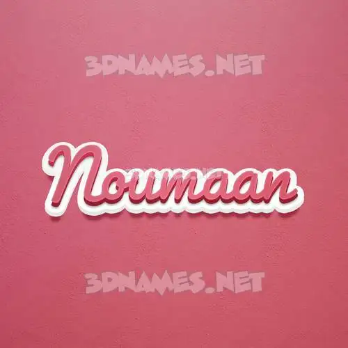 noumaan in Red Scribble style - 3D name wallpaper noumaan in Red Scribble style - 3D name wallpaper