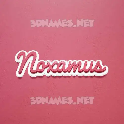 noxamus in Red Scribble style - 3D name wallpaper noxamus in Red Scribble style - 3D name wallpaper