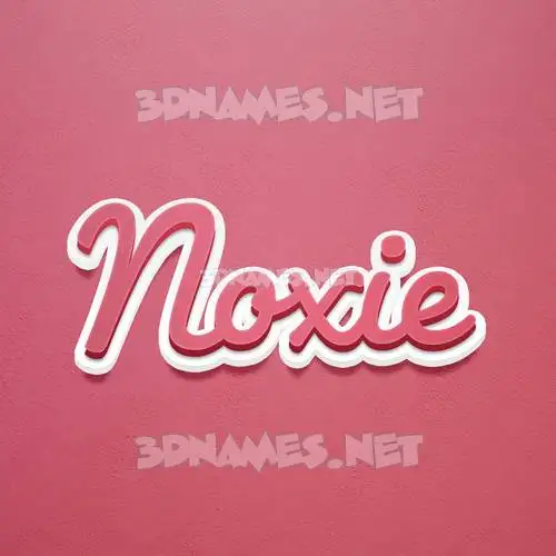 noxie in Red Scribble style - 3D name wallpaper noxie in Red Scribble style - 3D name wallpaper