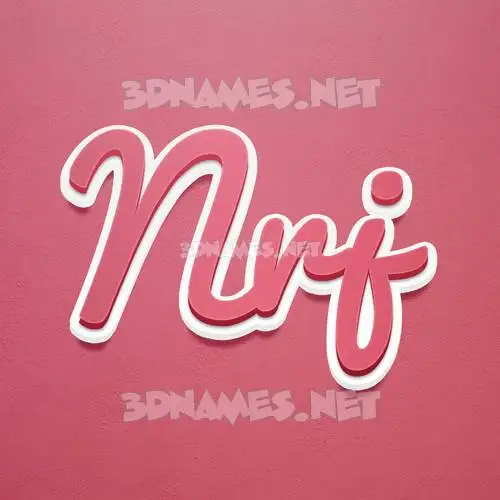 nrj in Red Scribble style - 3D name wallpaper nrj in Red Scribble style - 3D name wallpaper